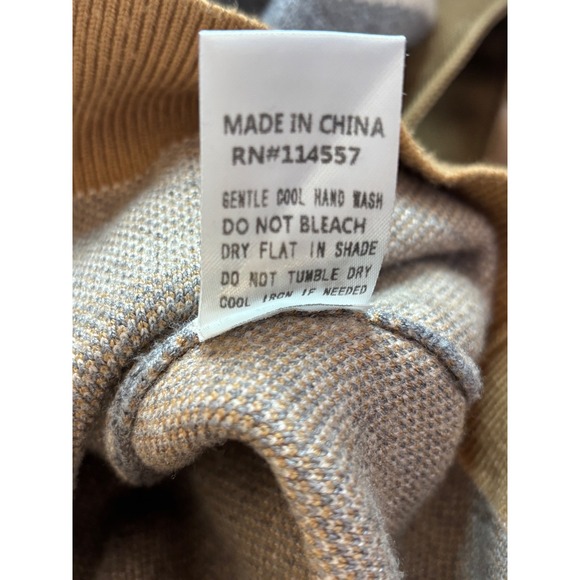 Anthropologie THML Sweater Animal Print Leopard Zebra Colorblock Long Sleeve - Picture 11 of 11